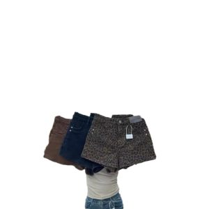 Faldas y Shorts Mujer | Falda denim mini animal print Faldas y Shorts Faldas y Shorts