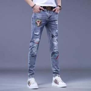 Jeans Hombre | Jeans baggy print Hombre Hombre