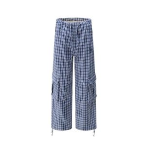 Pantalones Hombre | Pantalón baggy cargo Hombre Hombre