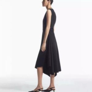 Vestidos y Monos Mujer | Vestido midi tul asimétrico Mujer Mujer