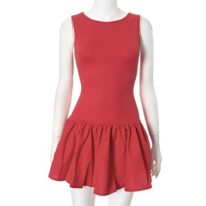 Vestidos y Monos Mujer | Vestido mini globo Mujer Mujer